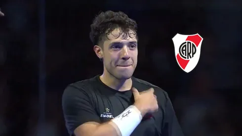 Agustín Tapia, la figura del pádel argentino que salió campeón y festejó a lo River
