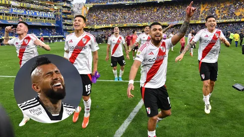 La bronca de Vidal ante la caída de Boca en el Superclásico.