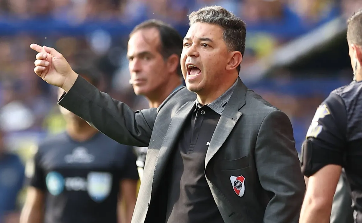 El enojo de Gallardo con los hinchas de Boca en La Bombonera.