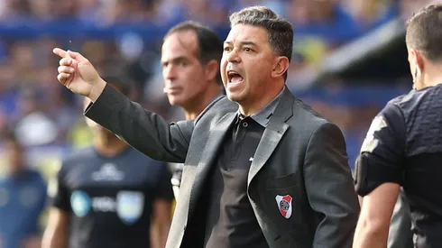 El enojo de Gallardo con los hinchas de Boca en La Bombonera.