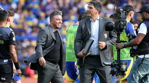 Todo listo para el superclásico.