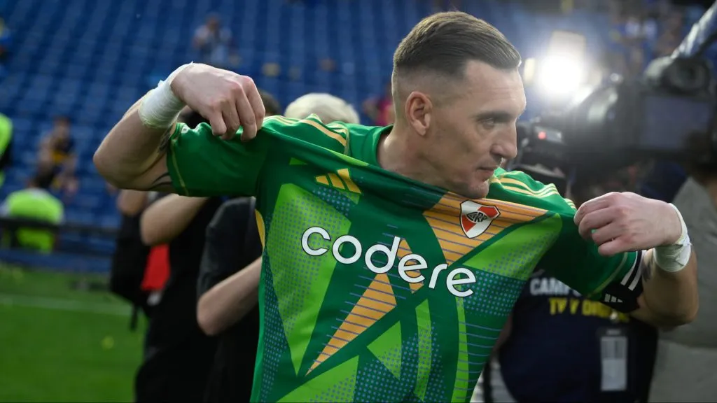 Franco Armani, el que más jugo con Gallardo (Foto: Diego Haliasz / LPM).