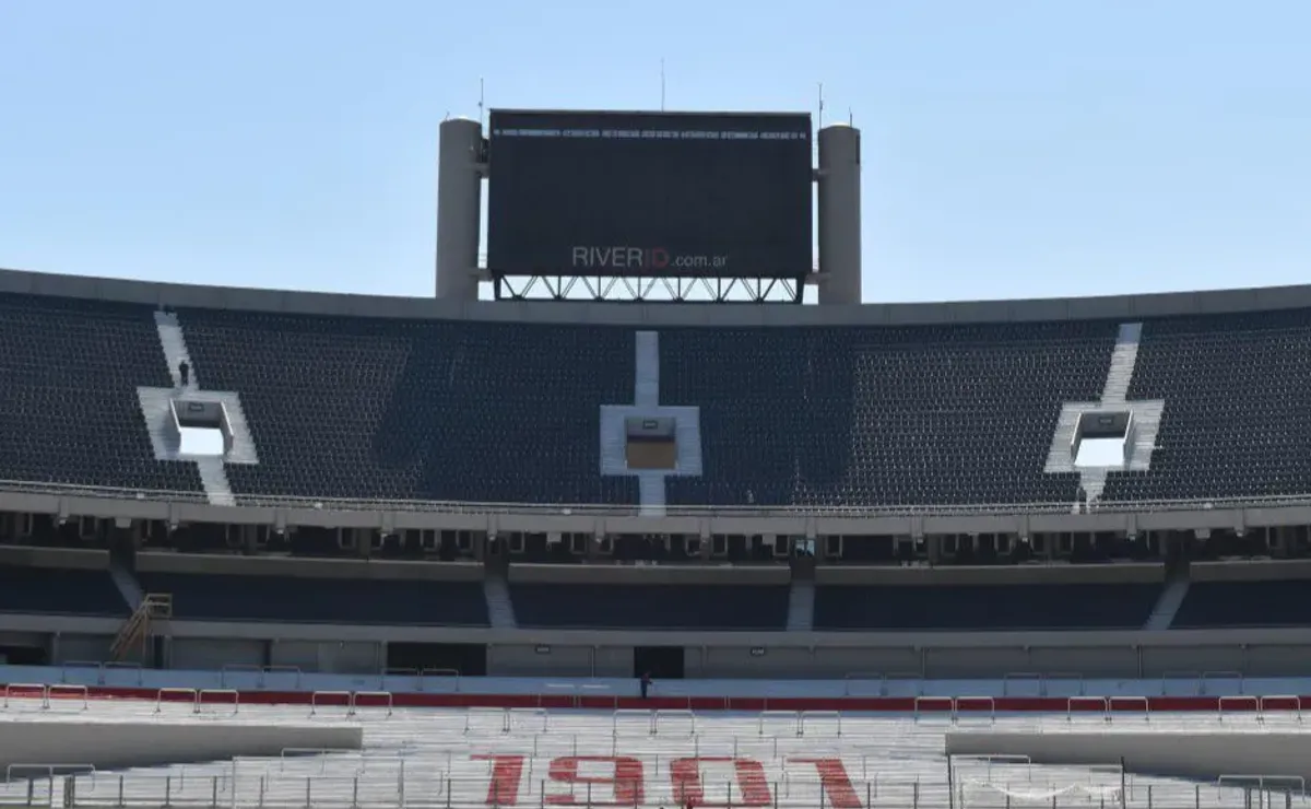 El Monumental continúa con sus obras.