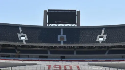 El Monumental continúa con sus obras.
