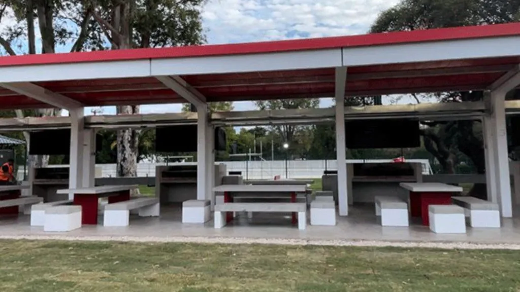 River inauguró este año los nuevos quinchos externos del club. (Prensa River)