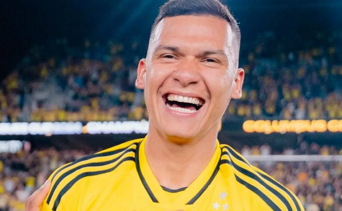 Herrera convirtió su primer gol con Columbus.