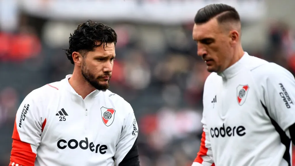 Armani y Ledesma, los dos arqueros principales de River.