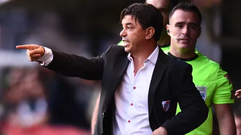 Marcelo Gallardo en La Bombonera.