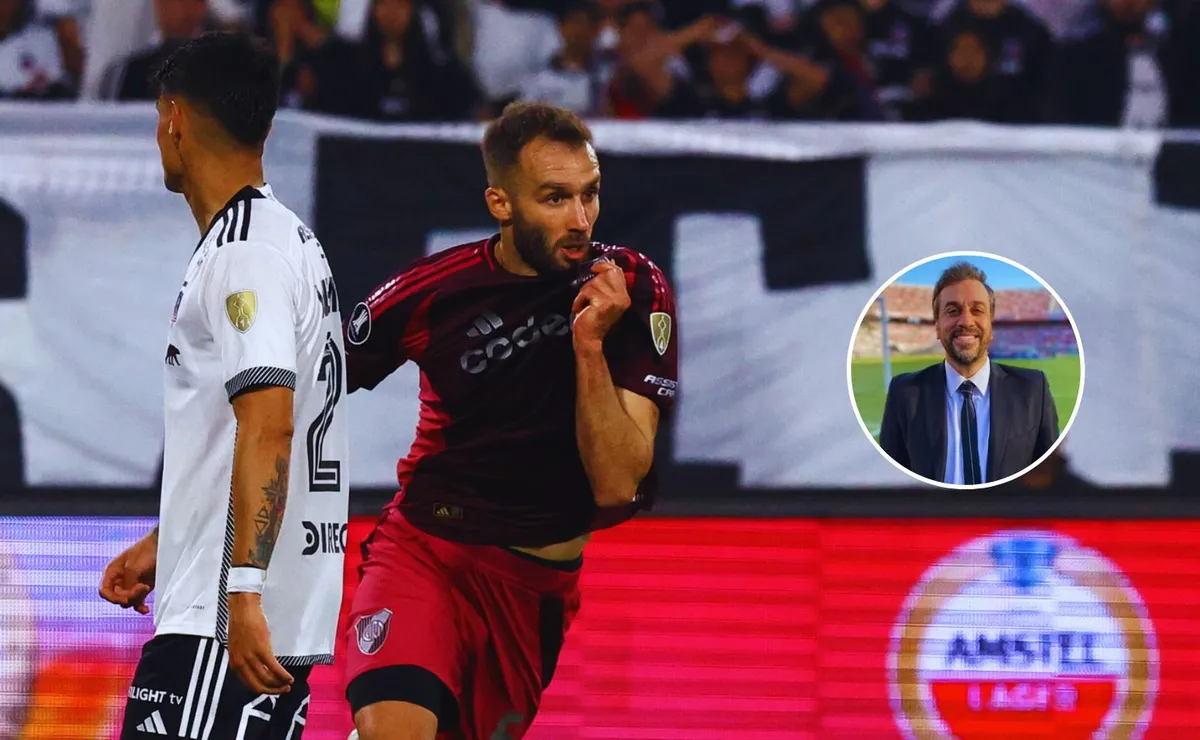La opinión de Nicolás Distasio después del empate de River ante Colo Colo.
