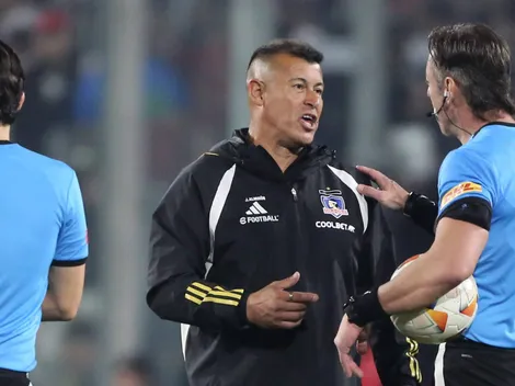 Almirón abrió el paraguas y se quejó por el arbitraje: "Esperemos que en la vuelta..."