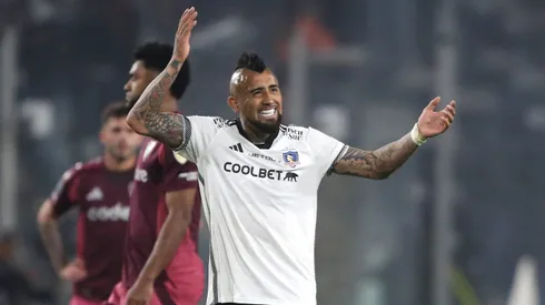 Arturo Vidal destacó el partido de Colo Colo.