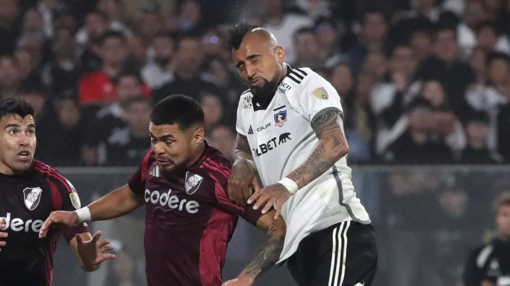 River y Colo Colo lucharon más de lo que jugaron. Foto: Imago.