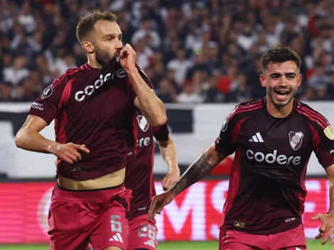 Video: el gol de Germán Pezzella para River vs. Colo Colo