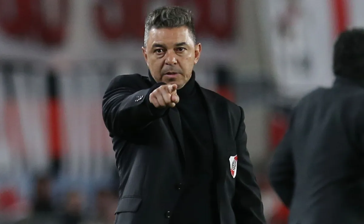 Marcelo Gallardo y una indicación clara que no se dio en Chile para ganarle a Colo Colo: jugar con dos 9.