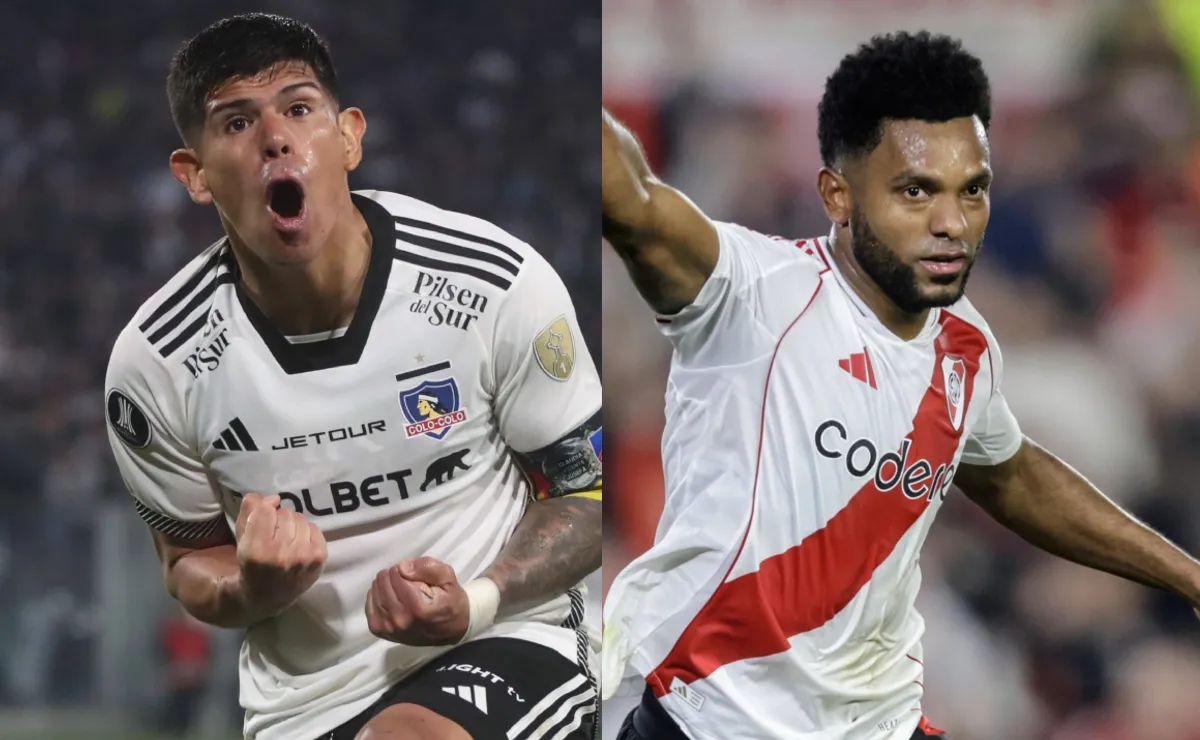 Colo Colo y River se ven las caras. Fotos: Imago.