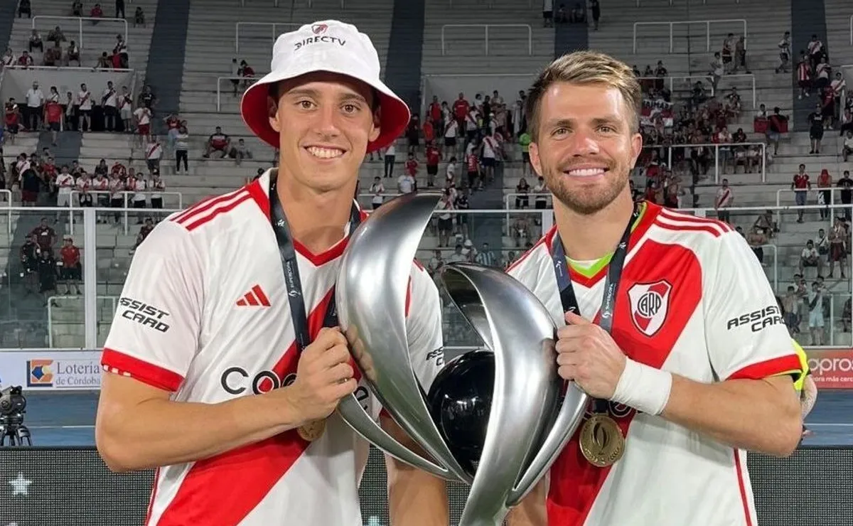 Ezequiel Centurión le mandó fuerzas a Santiago Beltrán.