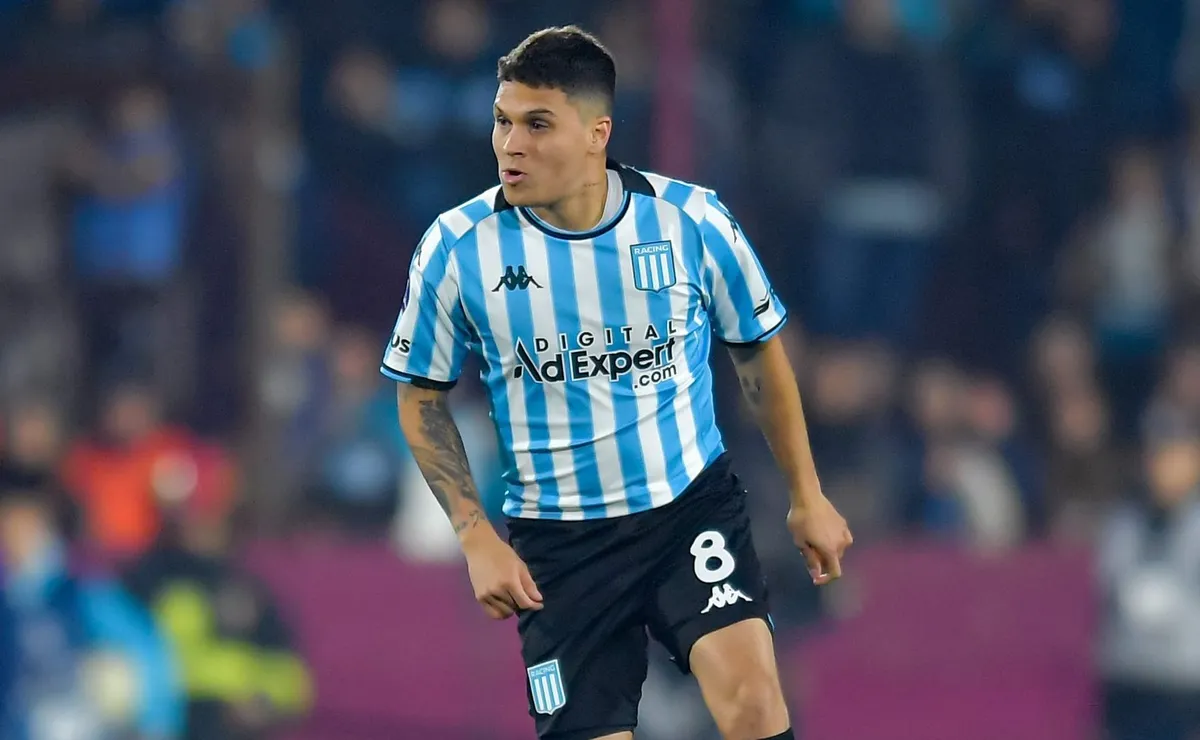 Juanfer fue figura de Racing en la Copa Sudamericana y en River sueñan con su vuelta.