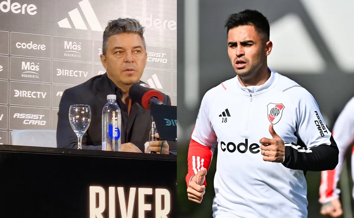 Marcelo Gallardo se refirió a la evolución del Pity.