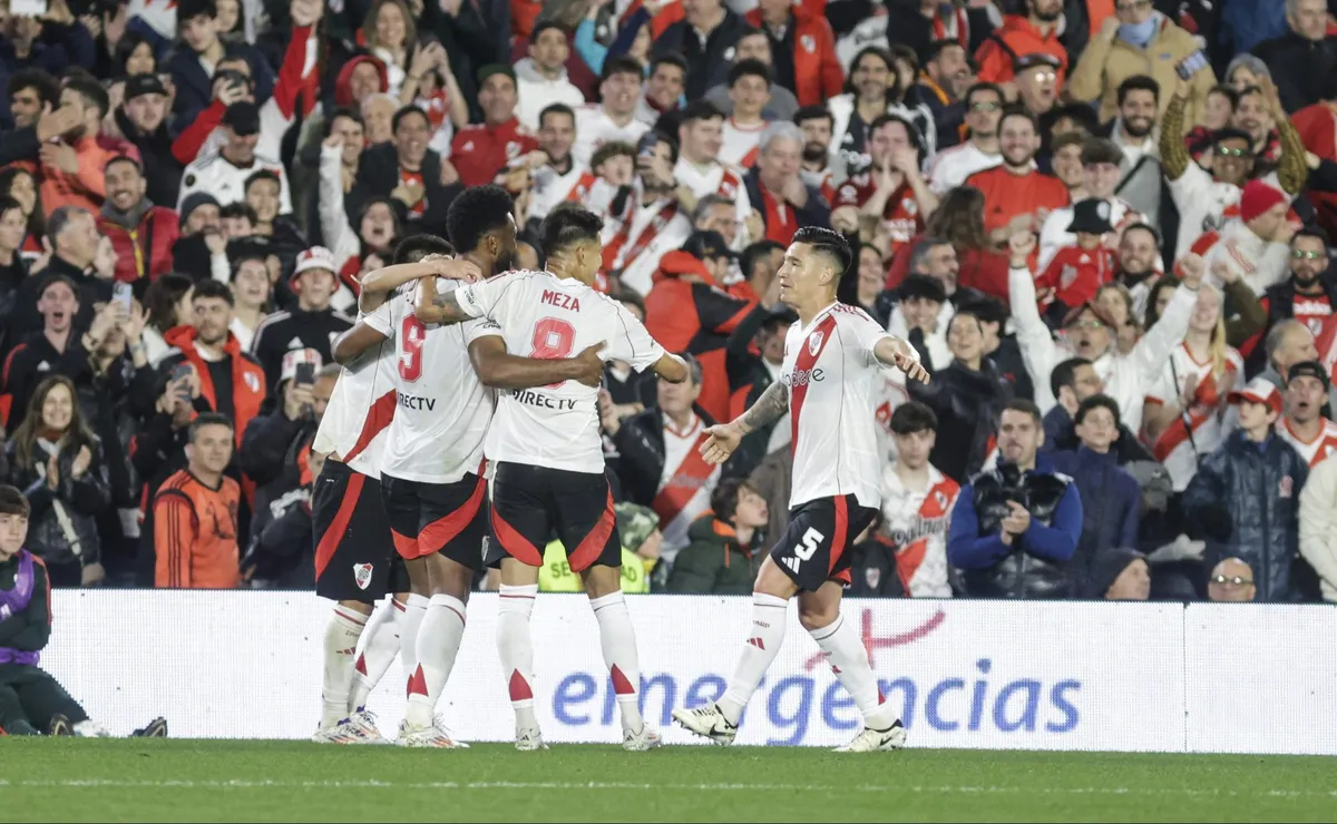 El video de los goles de River frente a Atlético Tucumán.
