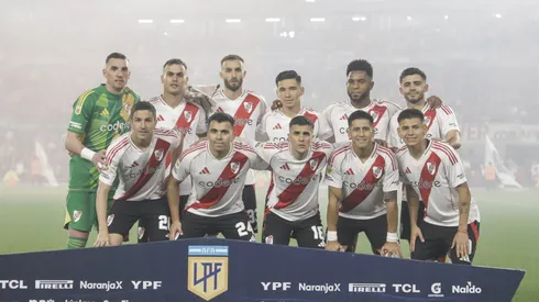El posible 11 de River en el Superclásico. Foto: LPM / Diego Haliasz.