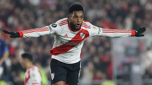 Miguel Borja lleva 27 goles en River en 2024.