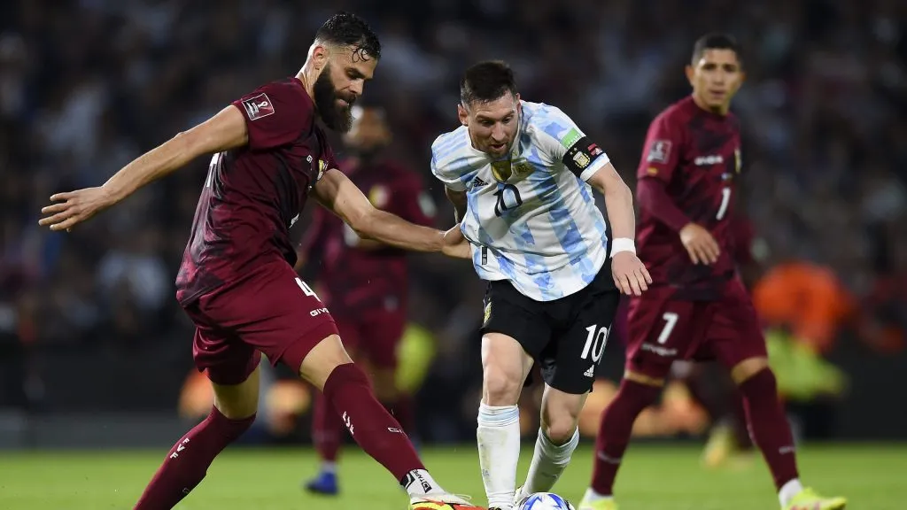 Argentina y Venezuela se volverán a ver las caras este jueves. Foto: Getty.