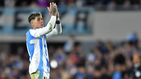 Enzo Fernández fue titular ante Chile por la fecha 7 de las Eliminatorias Sudamericanas.