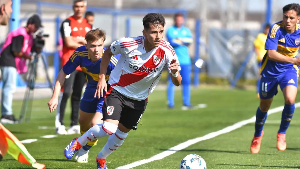 El último Superclásico de Reserva lo ganó River 1-0.