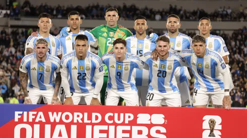 Cómo formaría Argentina vs. Venezuela (Foto Prensa AFA).