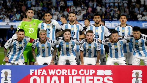 La probable formación de Argentina vs. Chile.