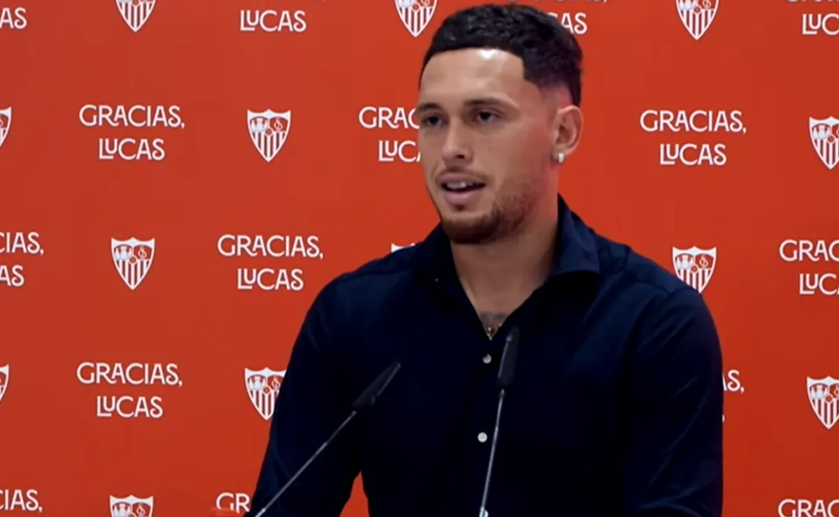 Lucas Ocampos habló de River.