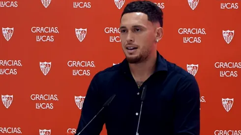 Lucas Ocampos habló de River.