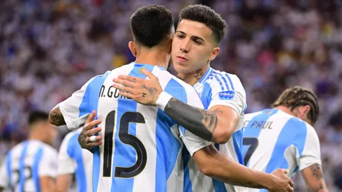 Enzo Fernández y Nico González jugarán ante Chile.