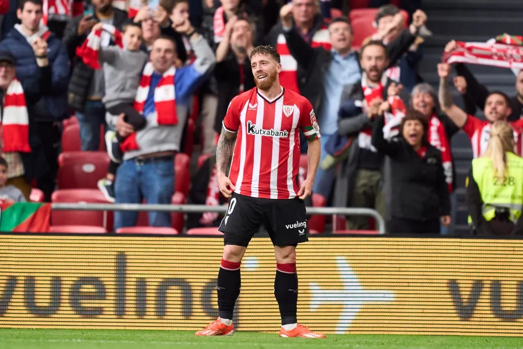 Iker Muniaín tiene su futuro apuntado en San Lorenzo, firmando hasta diciembre de 2025. (Getty Images)