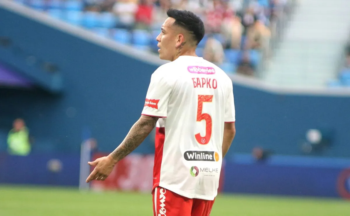 Un nuevo partido con gol para Barco en Rusia, donde sigue siendo figura.