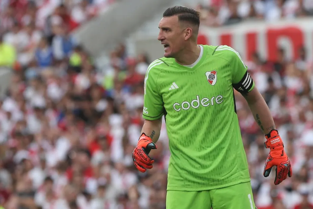 Franco Armani es el capitán de River. (Getty)