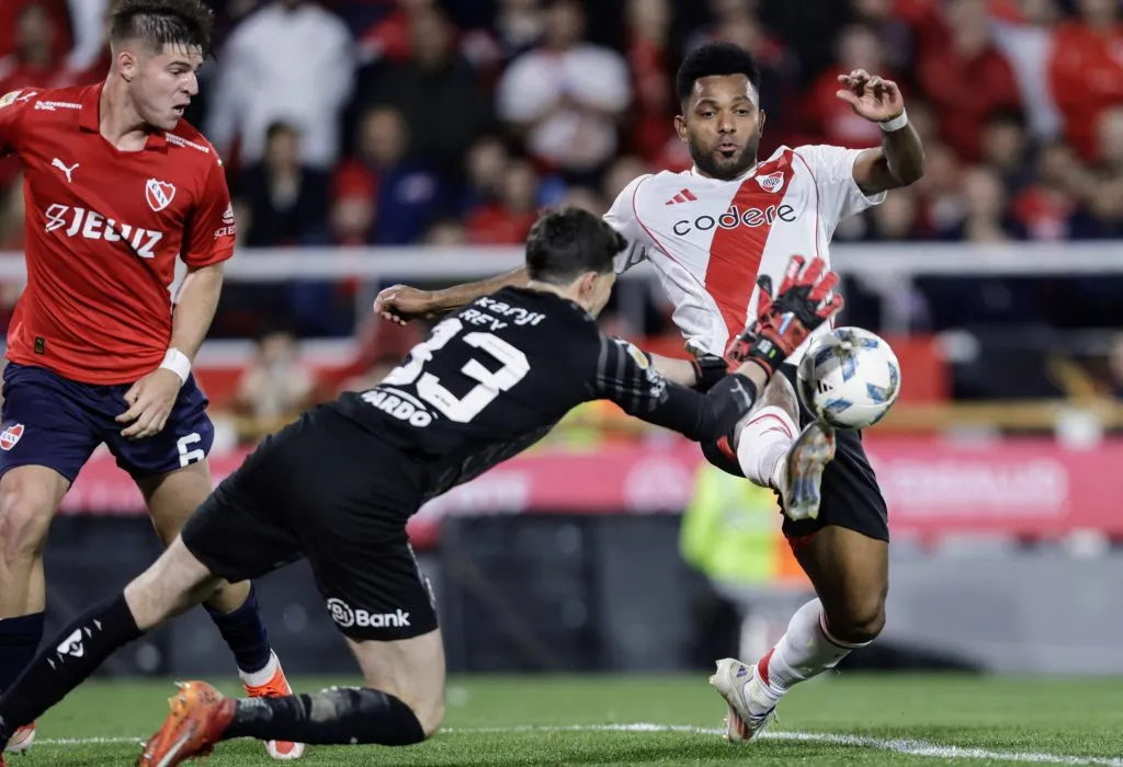 River y un nuevo empate que lo acerca a su peor racha de igualdades. (Getty Images)