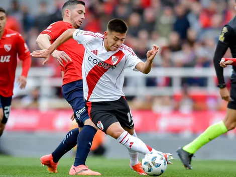 Claudio Echeverri y otro flojo partido que preocupa a River