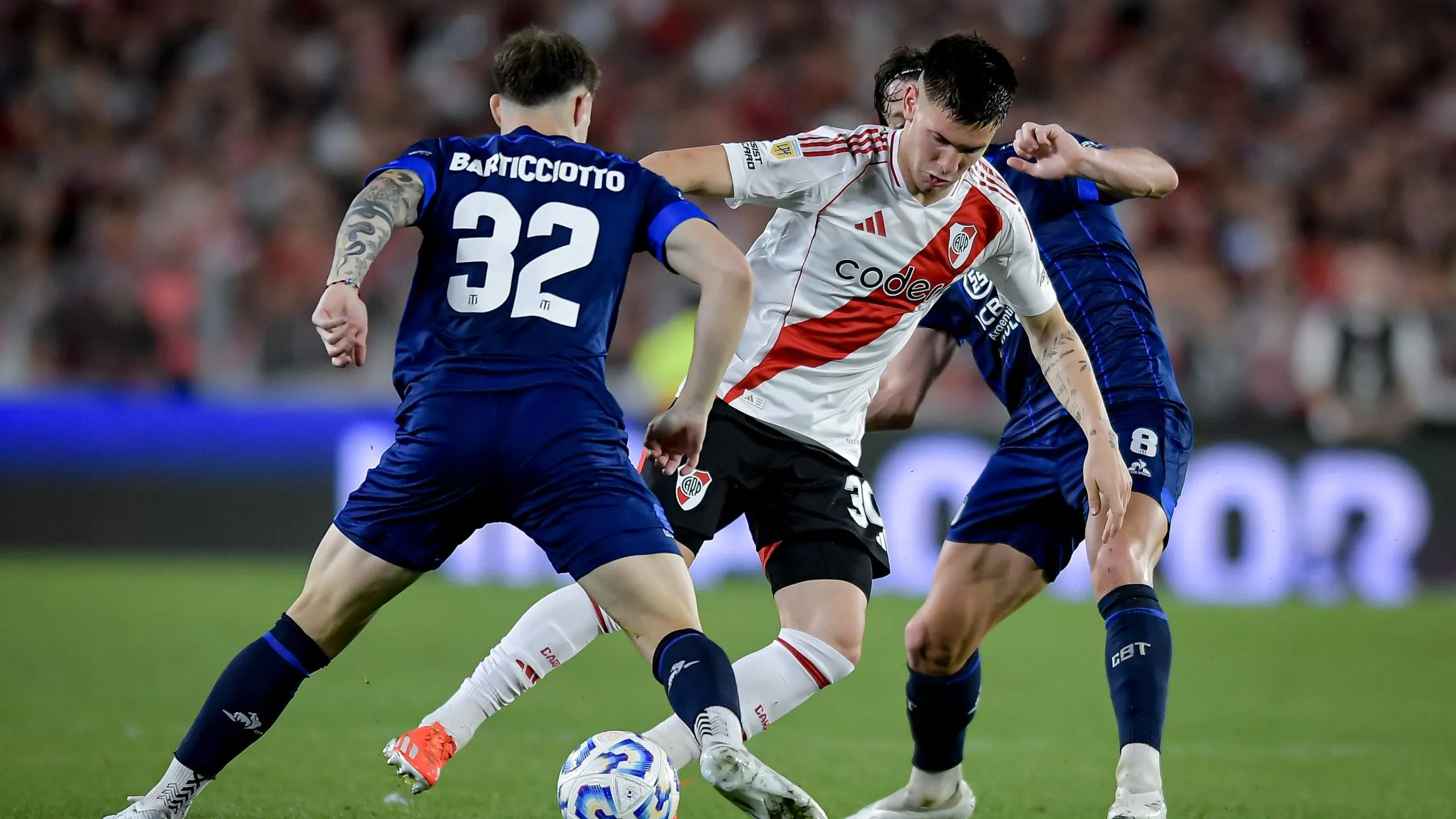 Mastantuono fue la figura de River. (Getty)