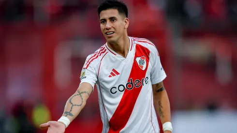 Maxi Meza quedó fuera del partido con Talleres.