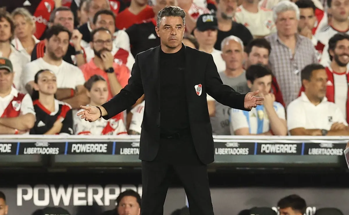 Marcelo Gallardo busca recuperar el gol.
