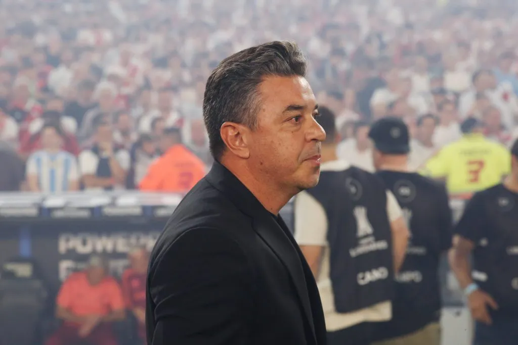 Gallardo no pudo levantar a River. (Getty)