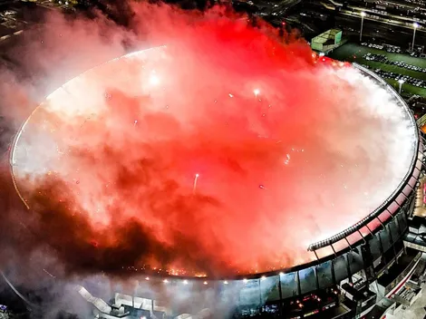 Una locura: el recibimiento histórico para River antes de jugar con Mineiro