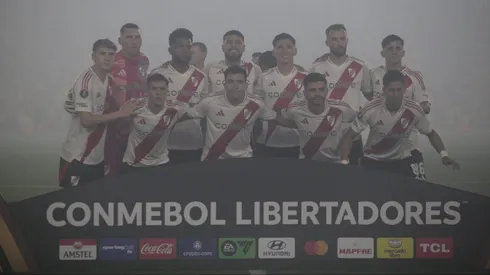 Los once titulares de River ante Atlético Mineiro.