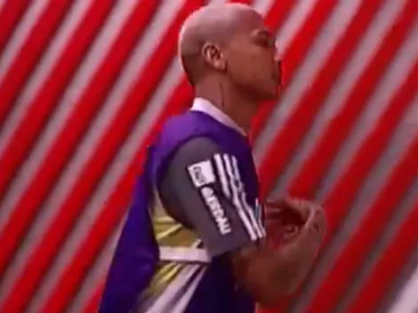 El provocador gesto de Deyverson antes del partido ante River