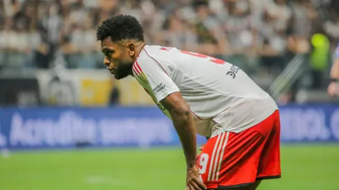 Miguel Borja no puede con el gol en River (Foto: Imago).