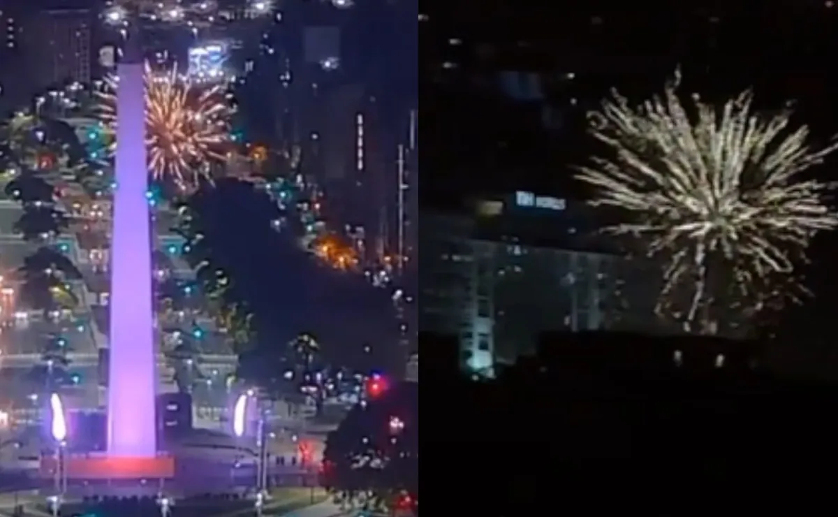 Hubo fuegos artificiales en el Hotel de Atlético Mineiro.