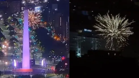 Hubo fuegos artificiales en el Hotel de Atlético Mineiro.