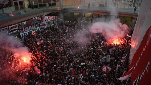 La gente de River y una noche histórica.