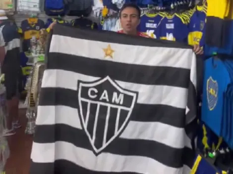 VIDEO | La cuenta oficial del Mineiro publicó una chicana a River desde La Boca